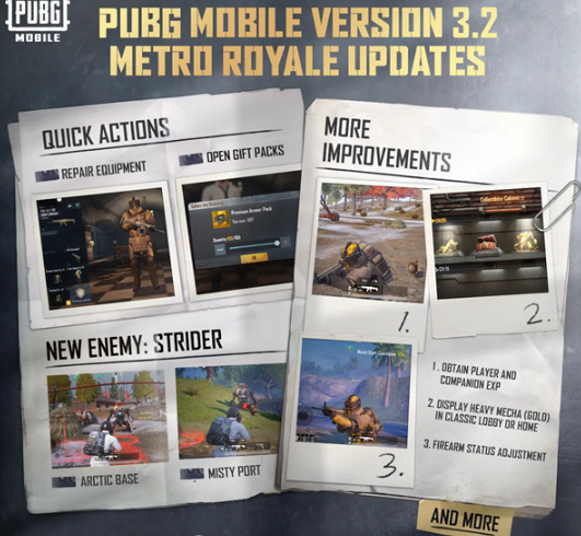 pubg国际服3.2版本更新了什么 绝地求生3.2版本更新内容[多图]