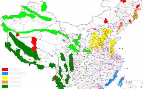 中国地震带分布(中国地震带分布图 城市)