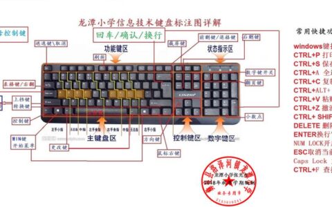 打字手指对应的键(手指在键盘上打字的正确位置)