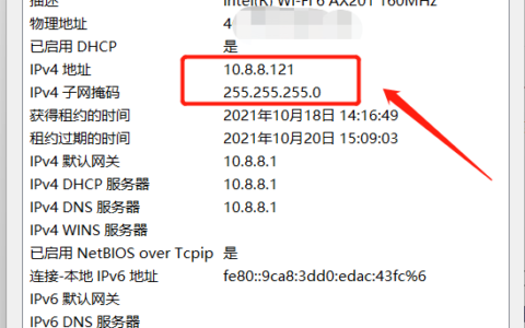 怎么查看自己的ip(如何更换网络ip地址)