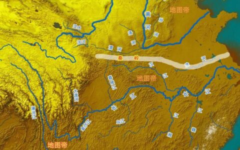 秦岭淮河一线分界线图(淮河秦岭地理分界线地图)