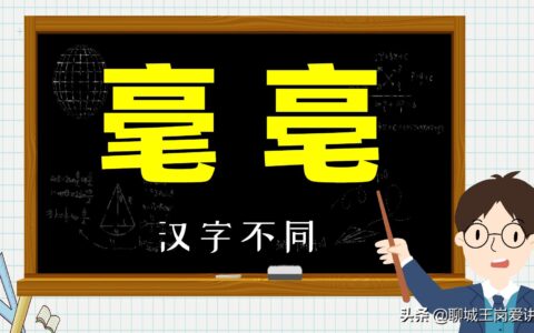 亳州的亳和毫有什么区别(亳和毫怎么读)